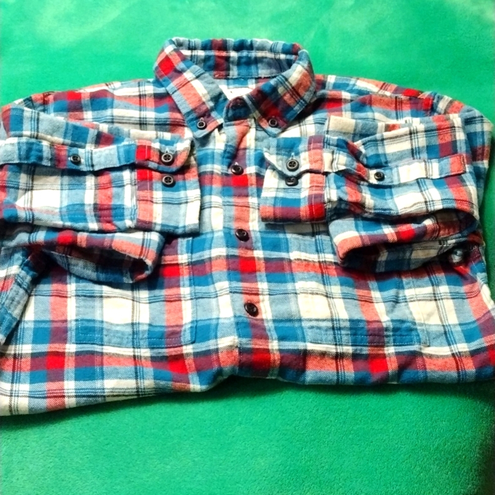 100% Cotton Plaid Winter Shirt